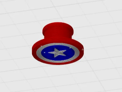 pin charm crocs captain america