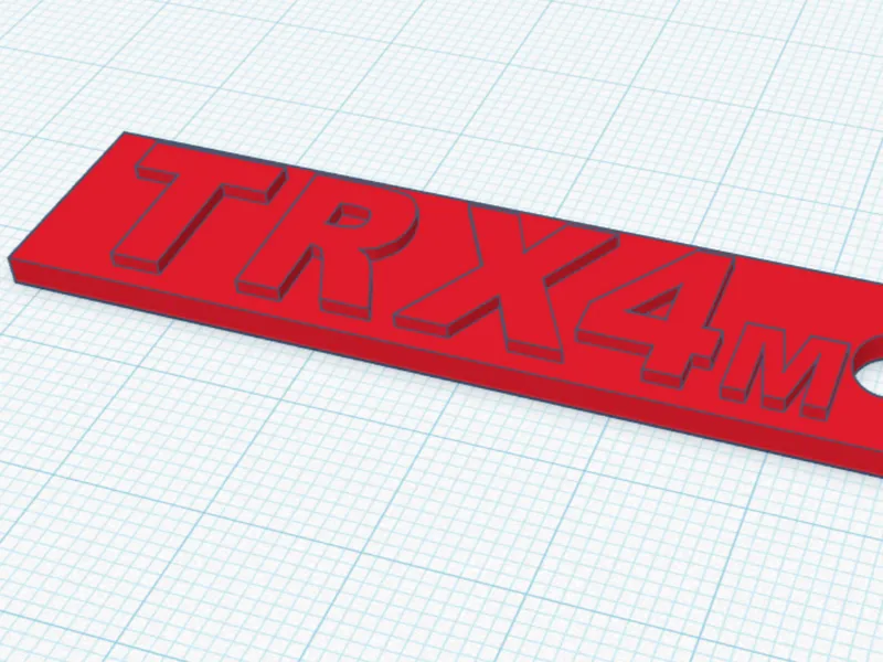 TRX4m Keychain
