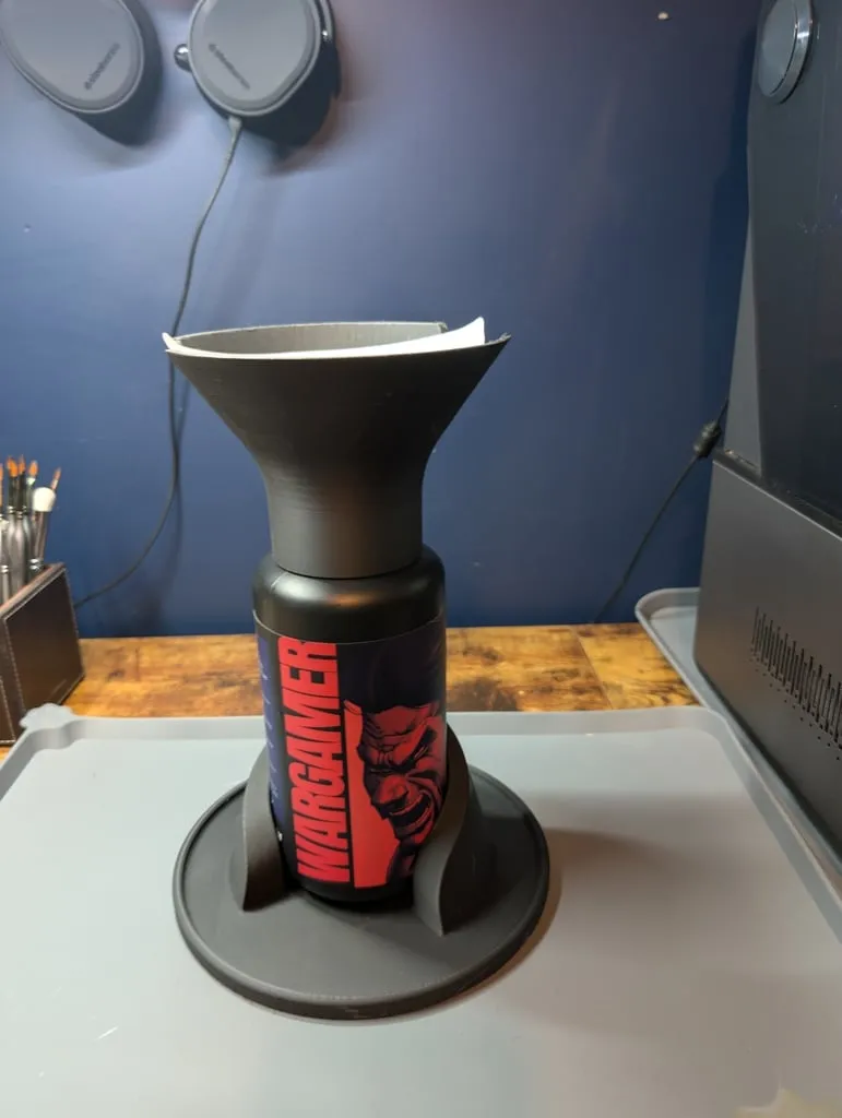 Resin Funnel and Bottle holder