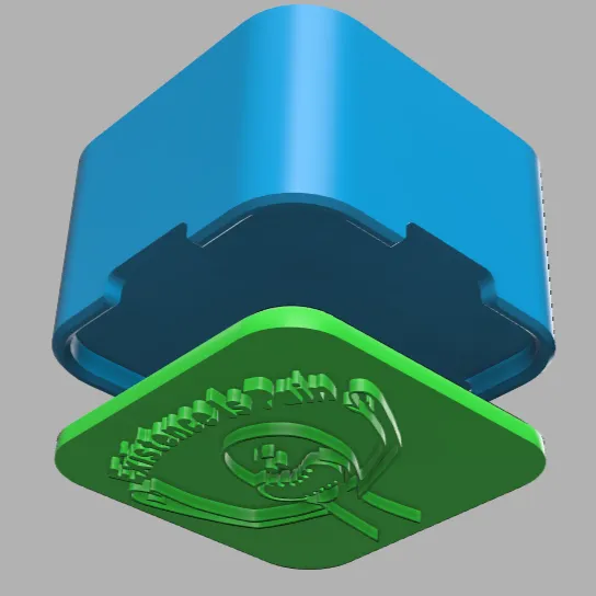 Meeseks "Existence is Pain" seal with switch plate