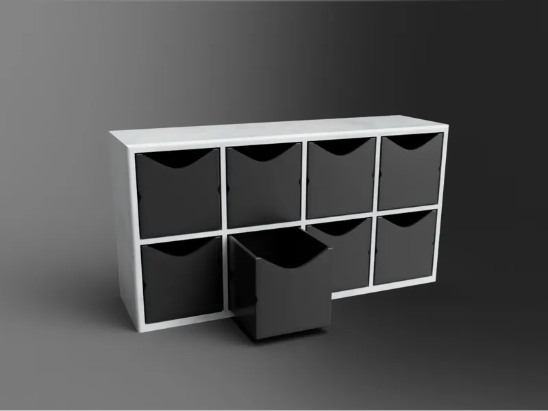 Cube Storage Shelf – Inspired by IKEA Kallax