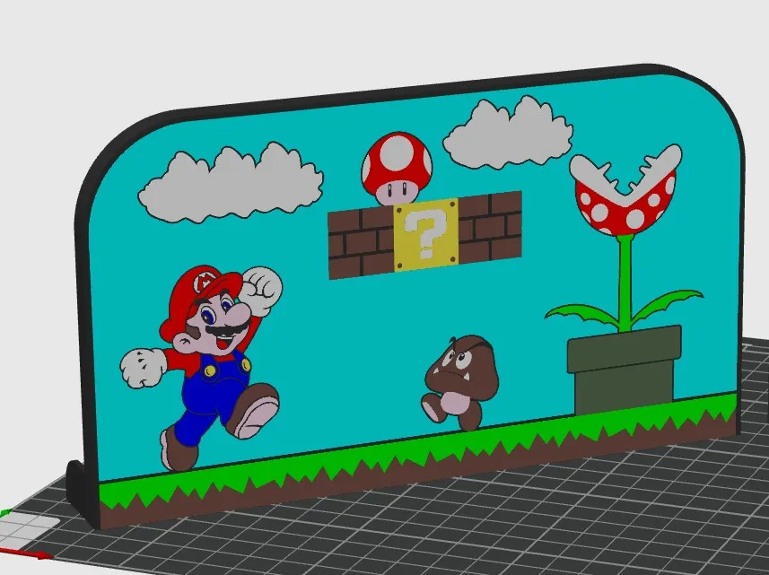 Switch 2 Mario Model NINTENDO SWITCH 2 Super Mario COVER - Free 3D Print Model - MakerWorld