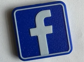 Facebook NFC Keychain