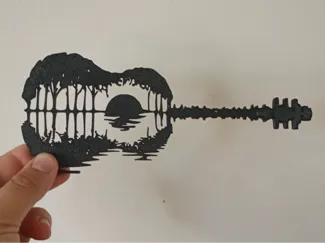 chitarra wallart