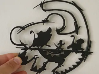 Il re leone wallart