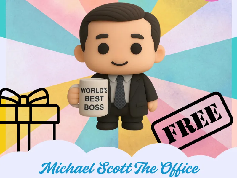 MICHAEL SCOTT FROM THE OFFICE Z-MINIS FOR FREE