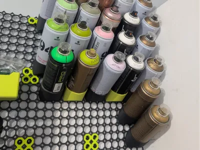 Multiboard Angled Spray Can Holder