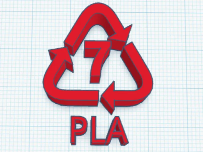 Resign Identification Code 7 PLA (Plastic Code)