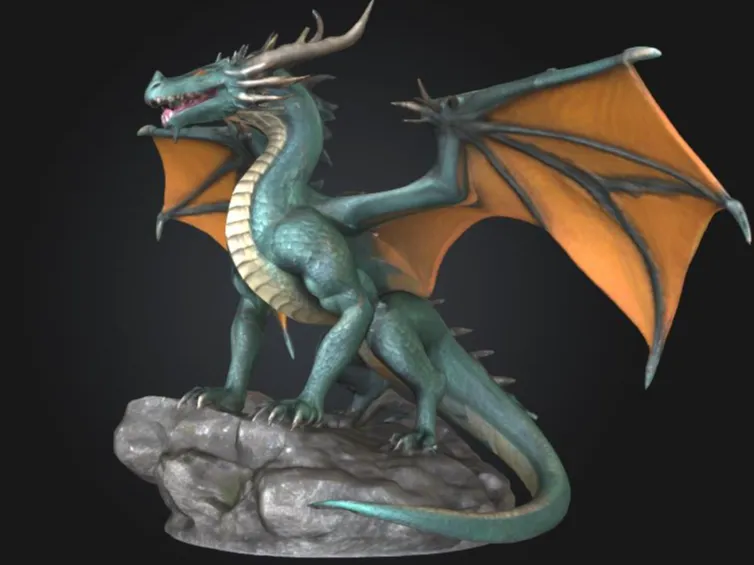 Ancient Cliff Dragon