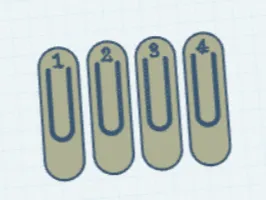 Numbered Bookmarks