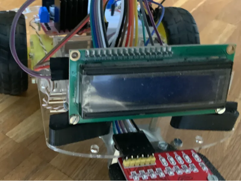 LCD Halter