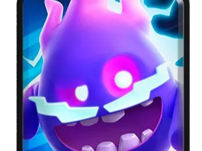 Electro spirit from clash royale