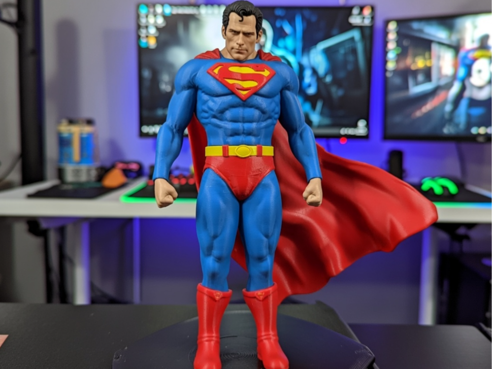 Henry Cavill's Superman Modular Parts AMS Ready  