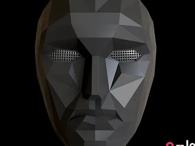Squid Game Leader Mask