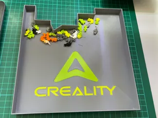 K1/K1c/K1se Poop Tray for CFS Upgrade With Logo