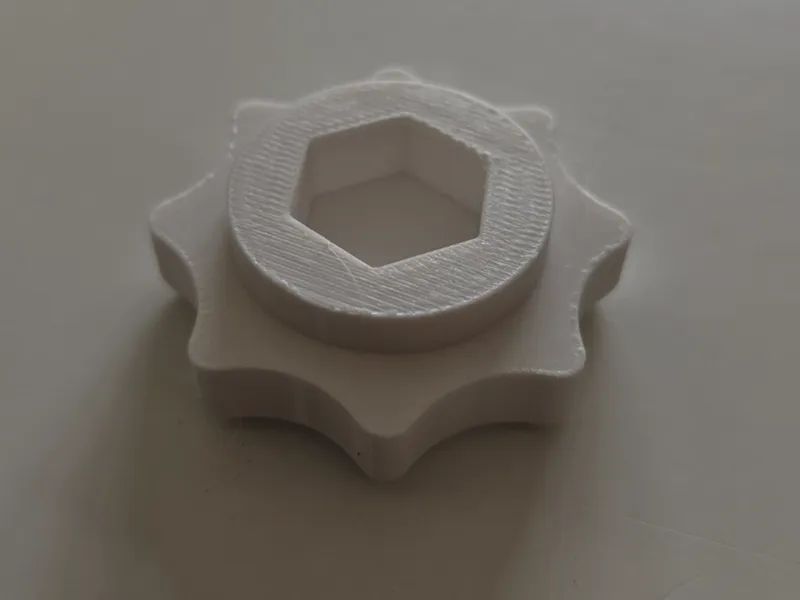 Manopola per vite con testa M10