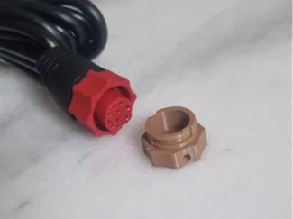 lowrance power cable cover HDS