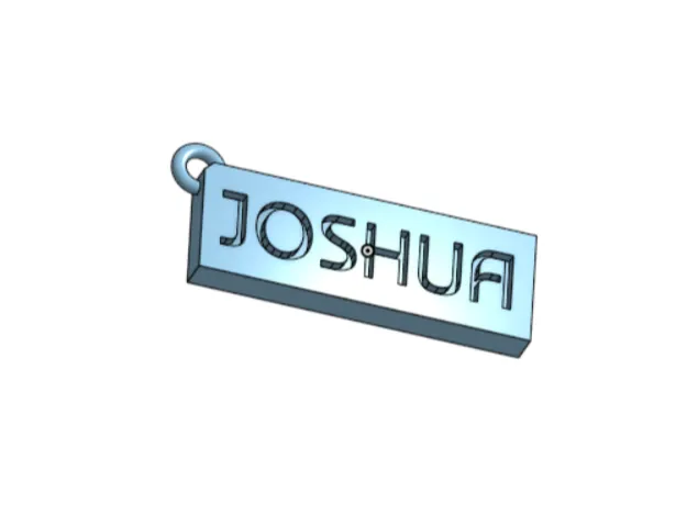 Joshua Name Keychain
