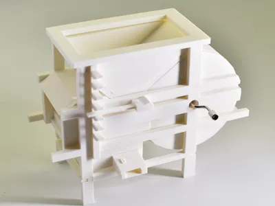 Fan Valley Windmill Music Box