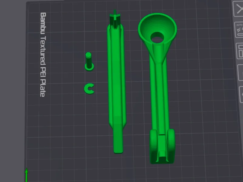 Cherry pitter with screw
