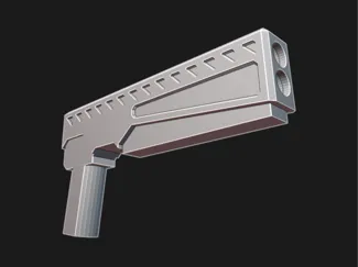 Supportless SCI-FI Pistol for DUMMY 13