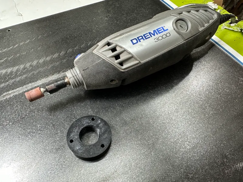 dremel 3000 threaded plate adapter