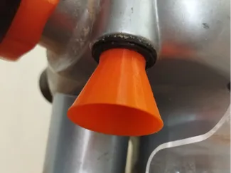 Triton TRA001 router height adjuster rod guide