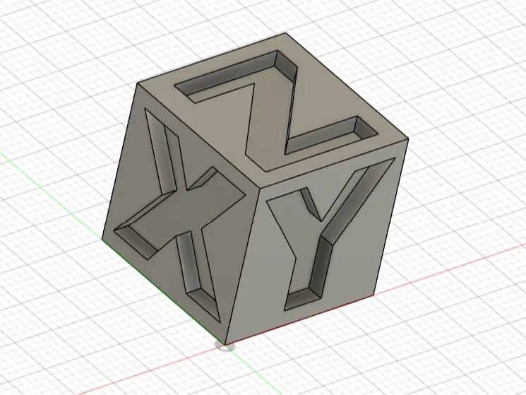 XYZ Cube Calibration 20mm