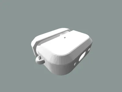 aipods case with notch/hook for string