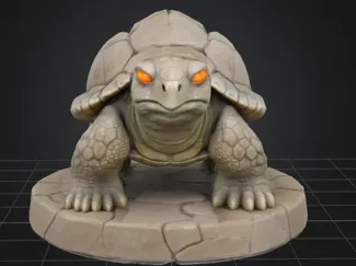 tortuga estatua 