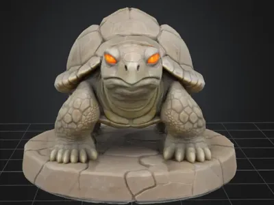 tortoise statue