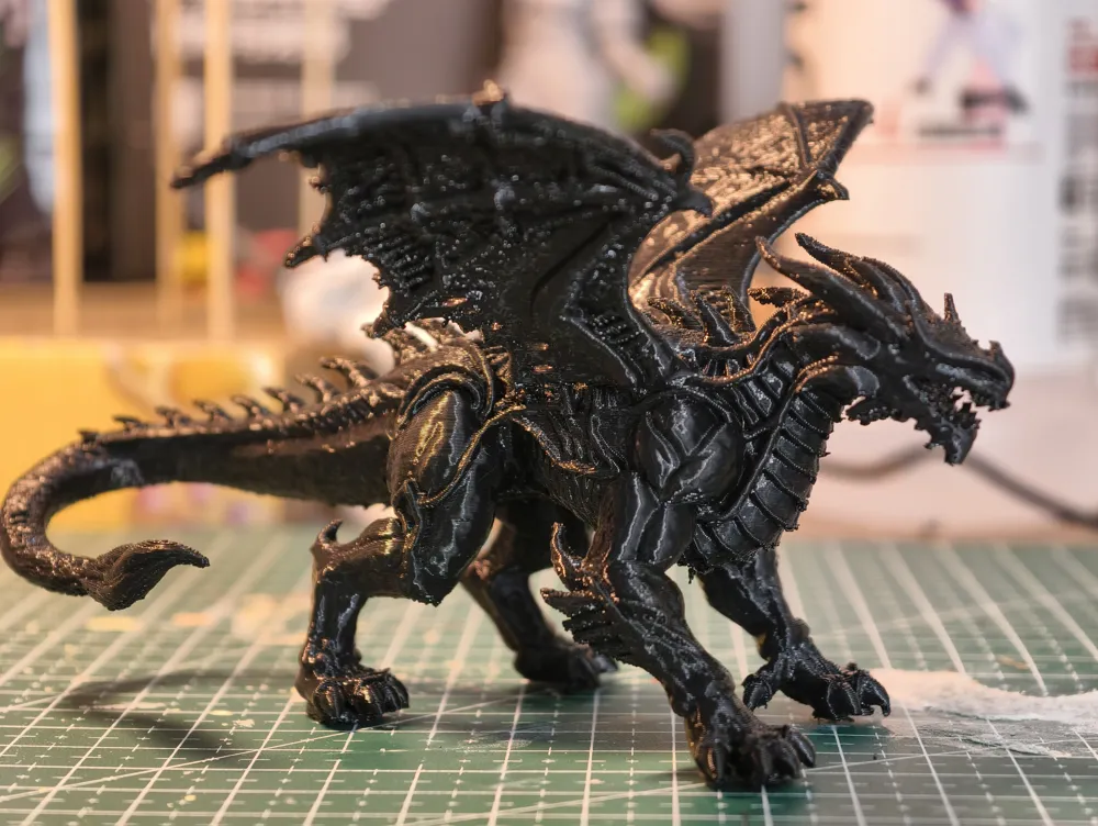 Large Dragon Model Giant Dragon - Free 3D Print Model - MakerWorld