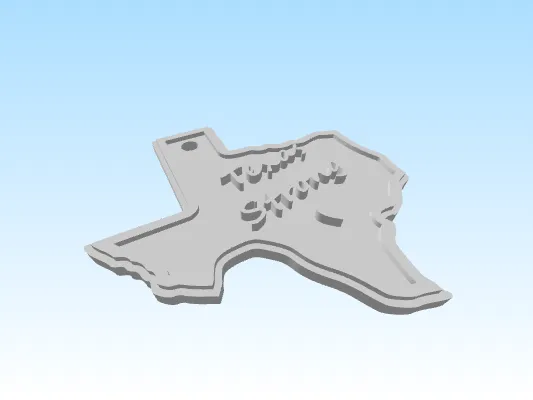 Texas Strong Keychain