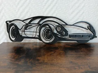 Silhouette Ferrari F40