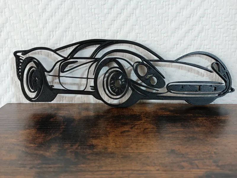 Silhouette Ferrari F40