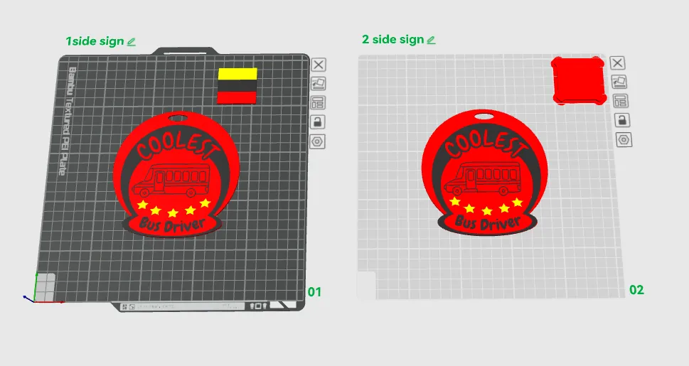 Coolest Bus Driver Sign - Free 3D Print Model - MakerWorld
