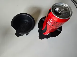 L322 Range Rover Cupholder for smaller cans.