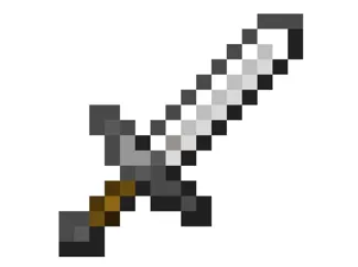 Segnalibro a Spada Minecraft - PERSONALIZZABILE