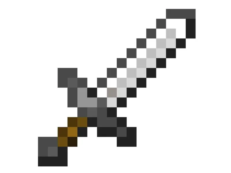 Segnalibro a Spada Minecraft - PERSONALIZZABILE