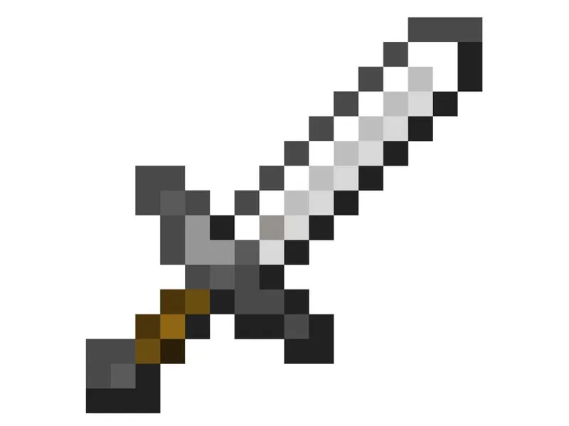 Ciondolo Spada Minecraft – Personalizzabile 