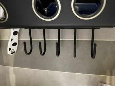 Hair tie hook