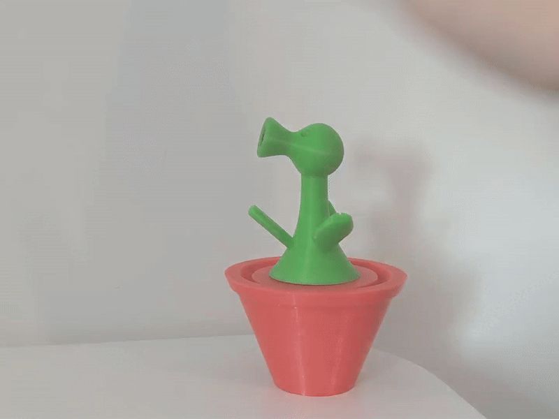 Air pressure Peashooter plant (Plants Vs Zombies)