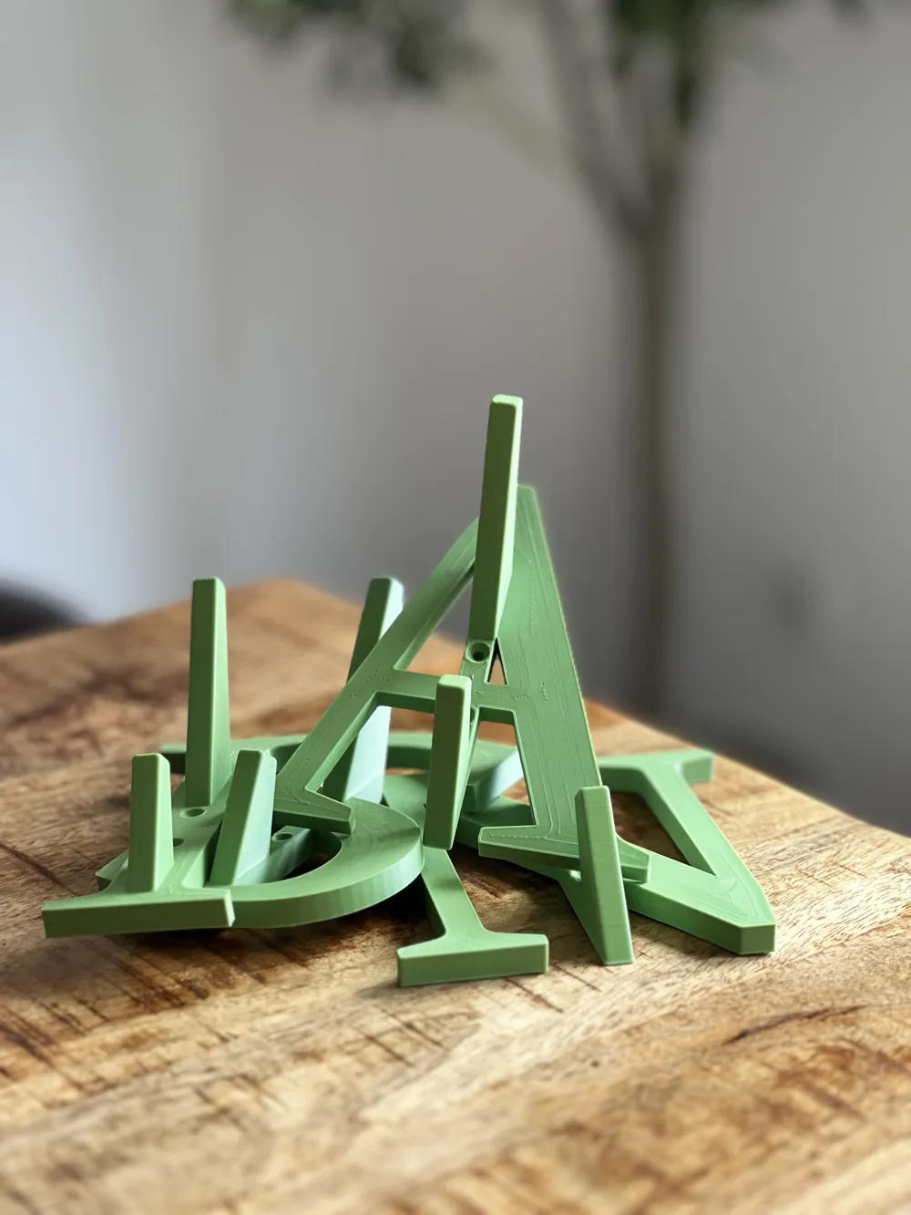 ABC Hooks – Stylish Letter Coat Hooks - Free 3D Print Model - MakerWorld