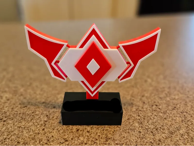 Rocket League rank display (Grand Champion)