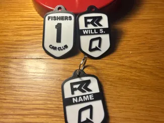Car Club Keychain