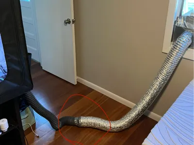 3D printer enclosure ventilation system.