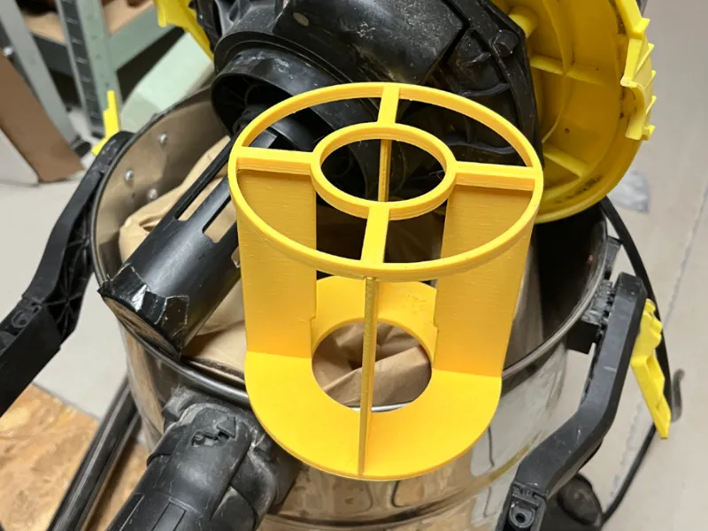 Parkside vacuum bag spacer