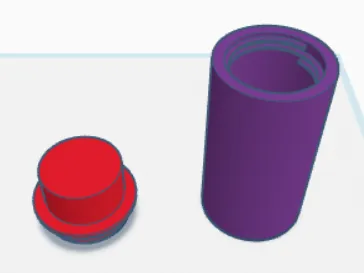 Small Screw Top Container