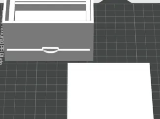 Sliding hidden compartment box