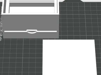 Sliding hidden compartment box